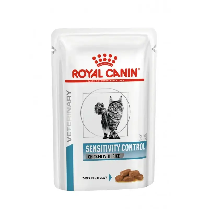 Dostępne od ręki Royal Canin Cat Sensitivity Control mokra karma dla kota z kurczakiem