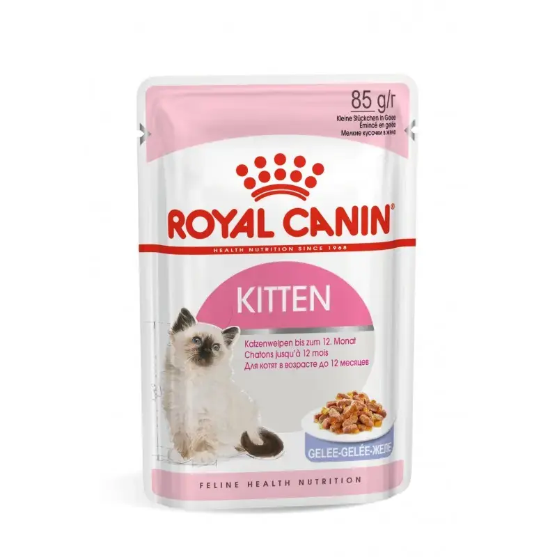 Royal Canin Kitten Instinctive Jelly Feline mokra karma dla kota młodego Darmowy zwrot