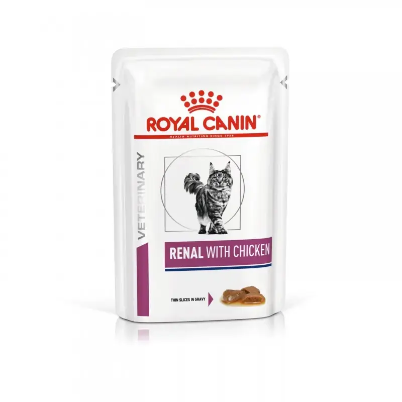 Nowy Royal Canin Cat Renal mokra karma dla kota z kurczakiem saszetka