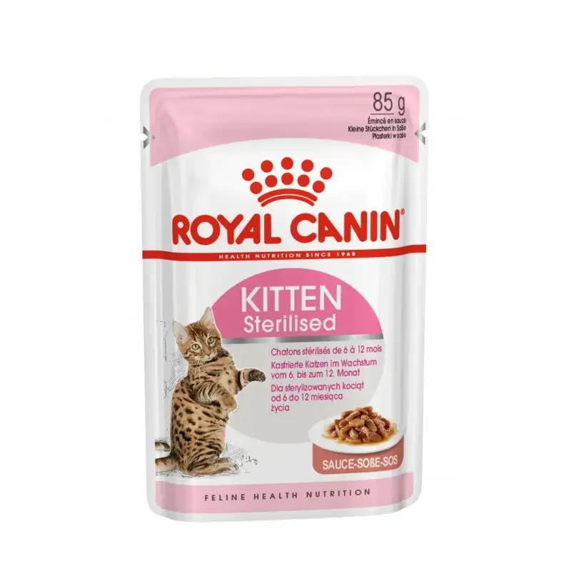 Royal Canin Kitten Sterilised mokra karma dla kota młodego sterylizowanego Dostępne od ręki